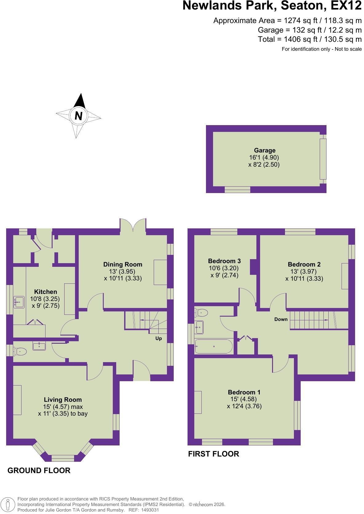 Newlands Park, Seaton,Devon floorplan