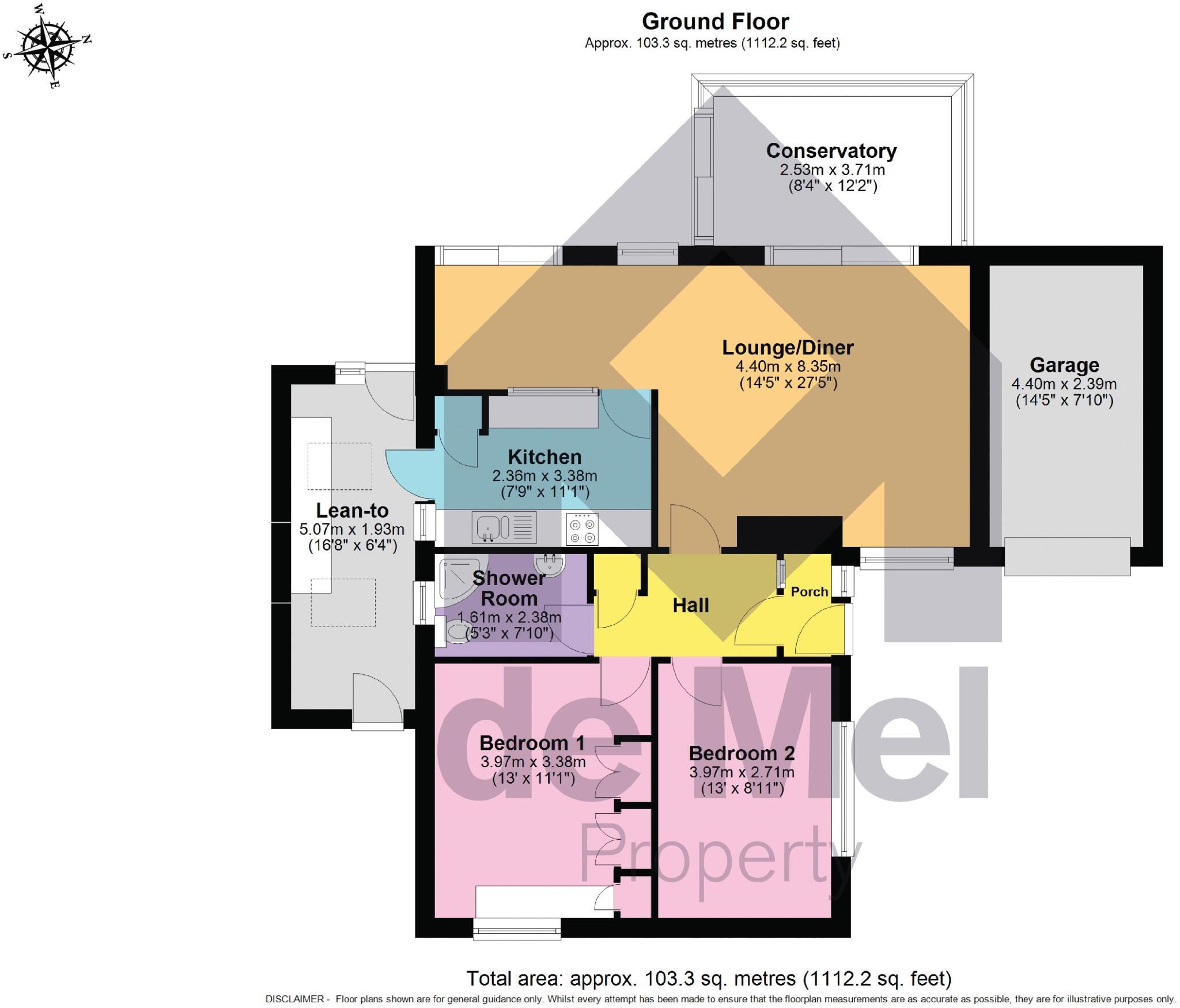 Cleevelands Drive, Cheltenham floorplan