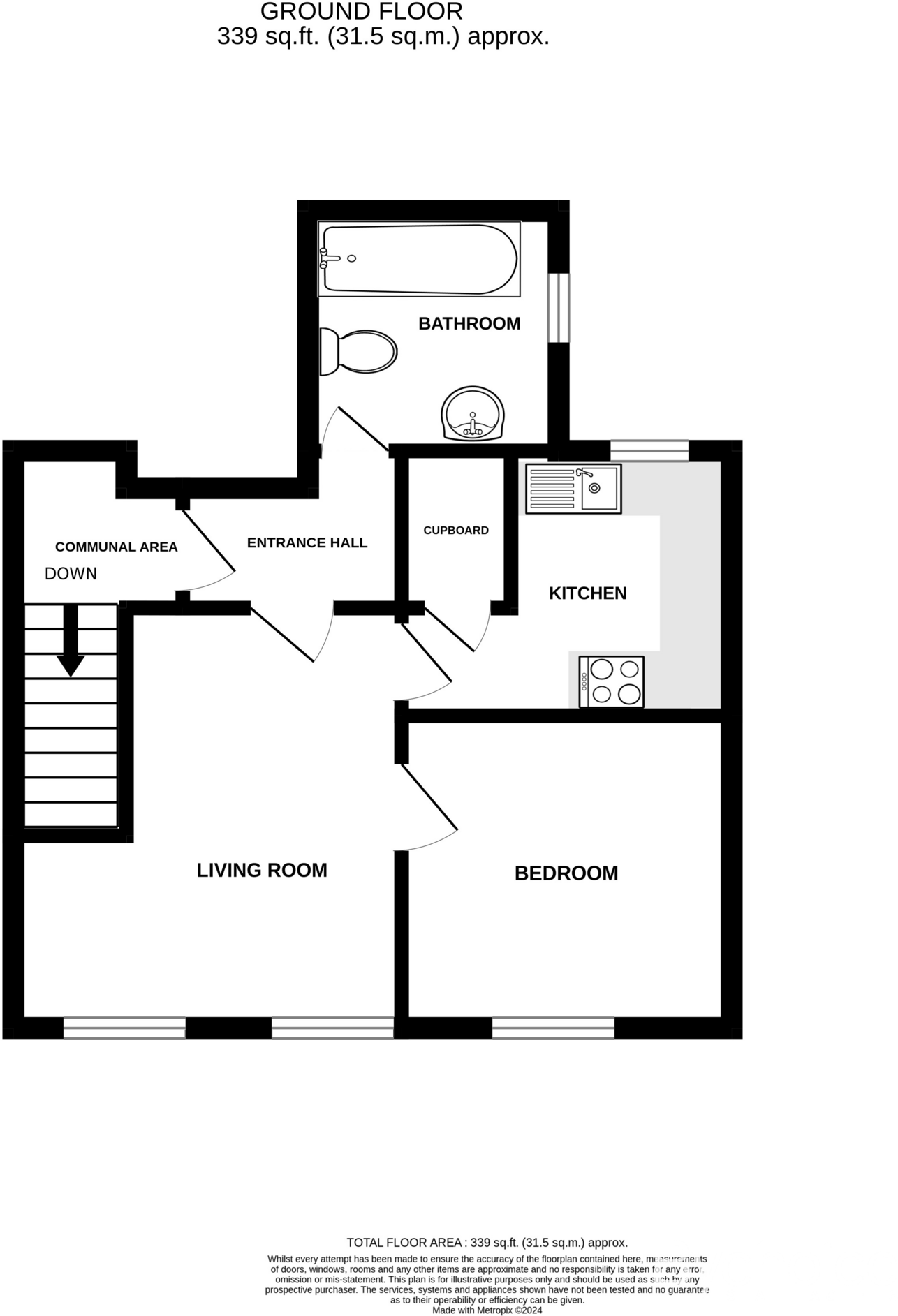 George Street, Hadleigh floorplan