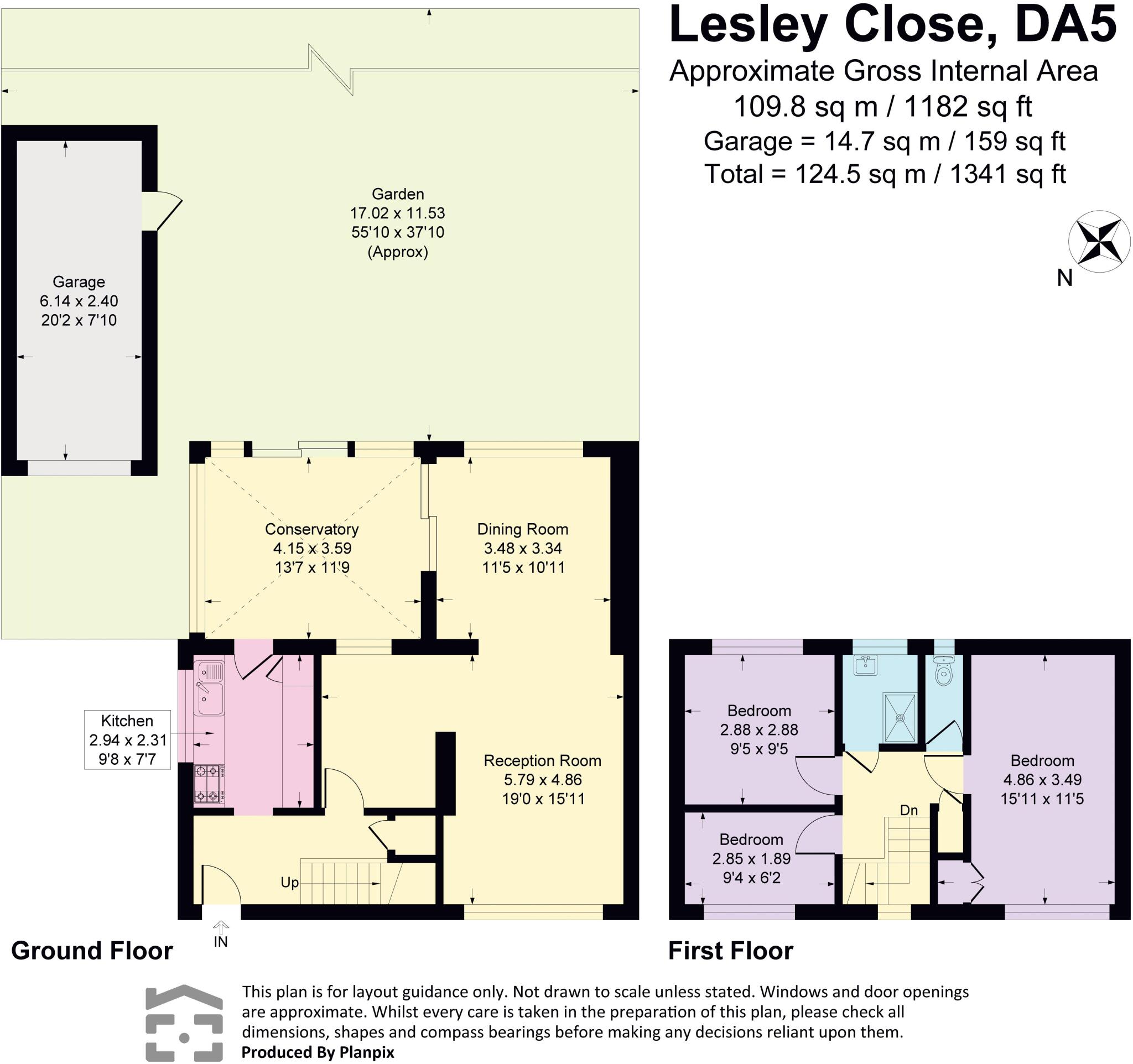 Lesley Close, Bexley floorplan