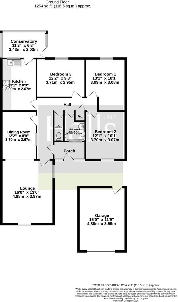 Liverpool Road, Whitchurch. floorplan
