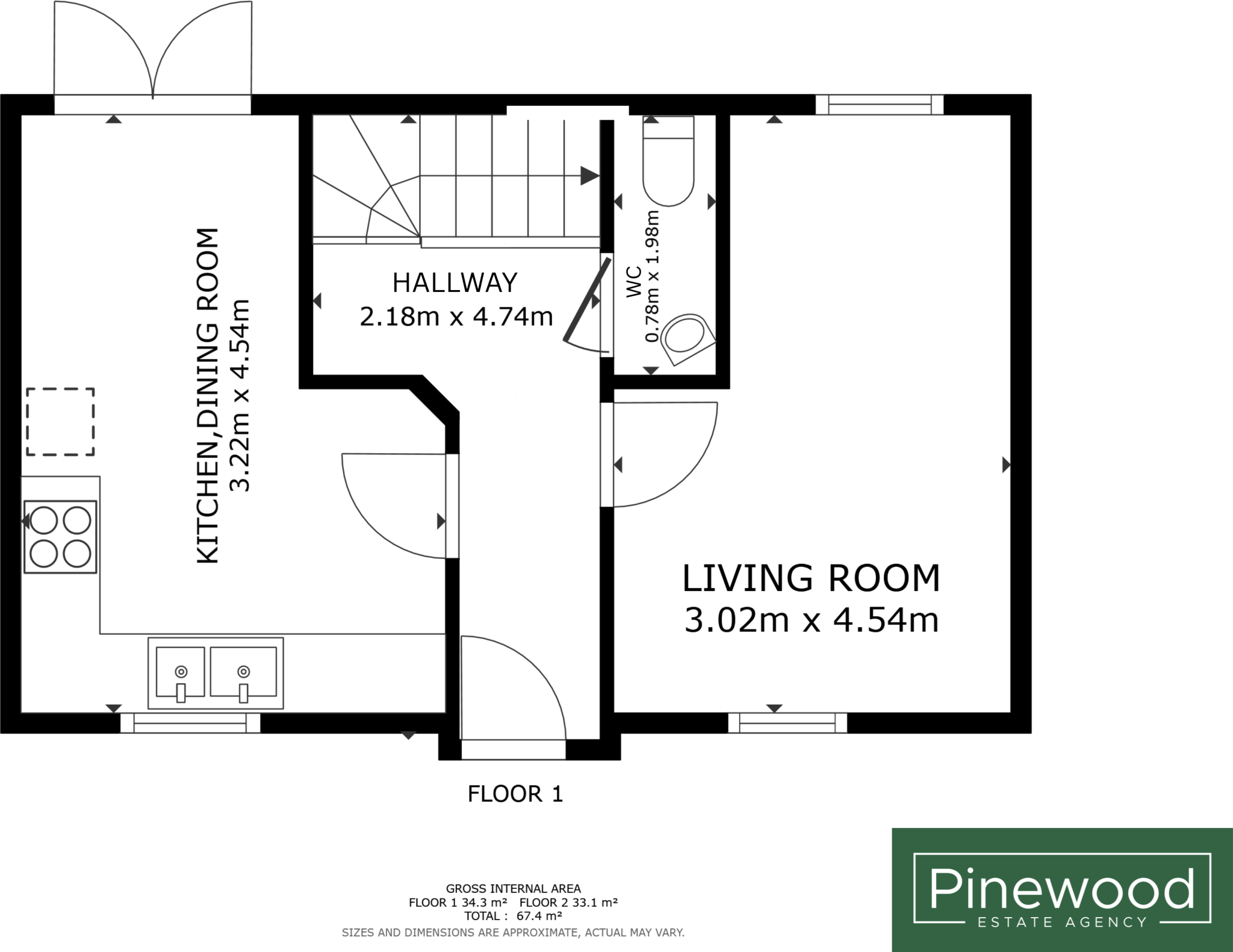 Harbridge Road, Broughton, CH4 floorplan
