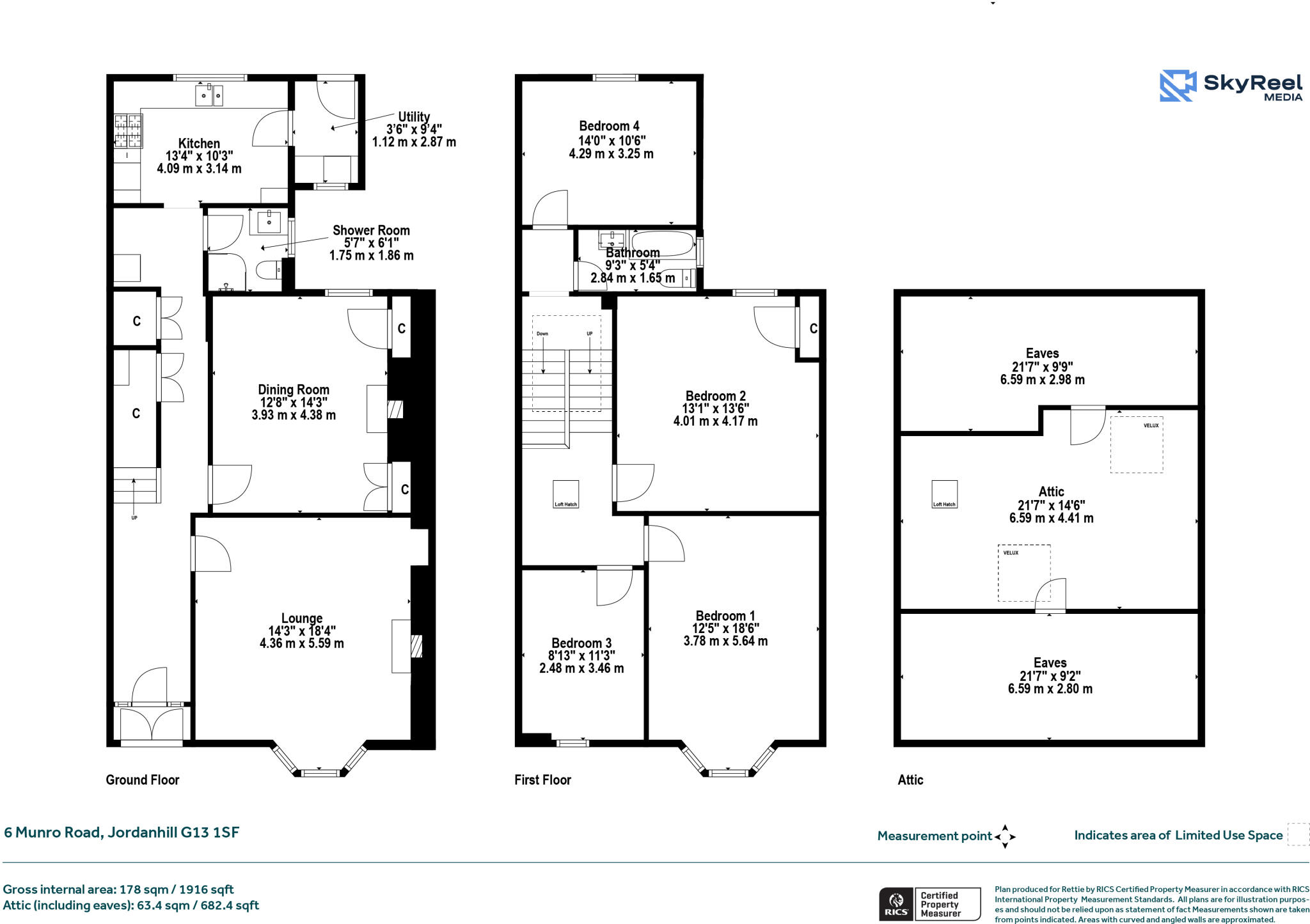 Munro Road, Jordanhill, Glasgow floorplan