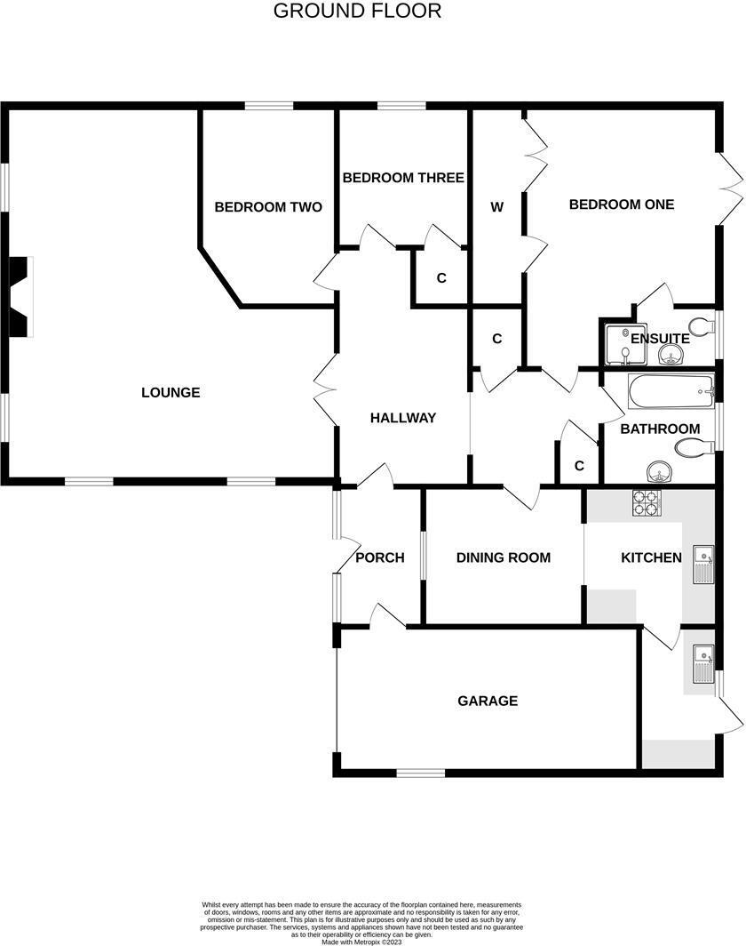 The Beeches, Woolsery floorplan