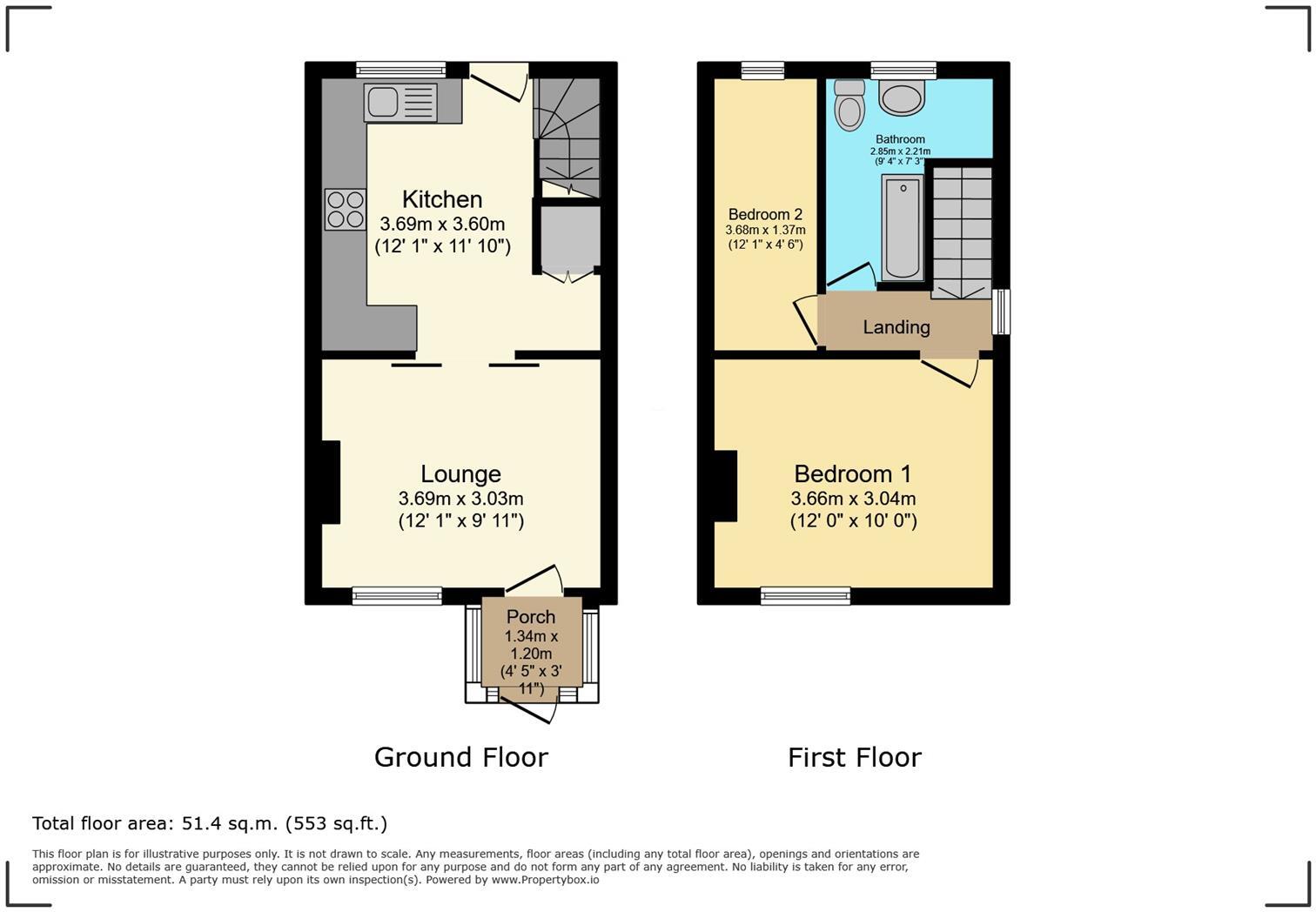 Loads Road, Holymoorside, Chesterfield floorplan