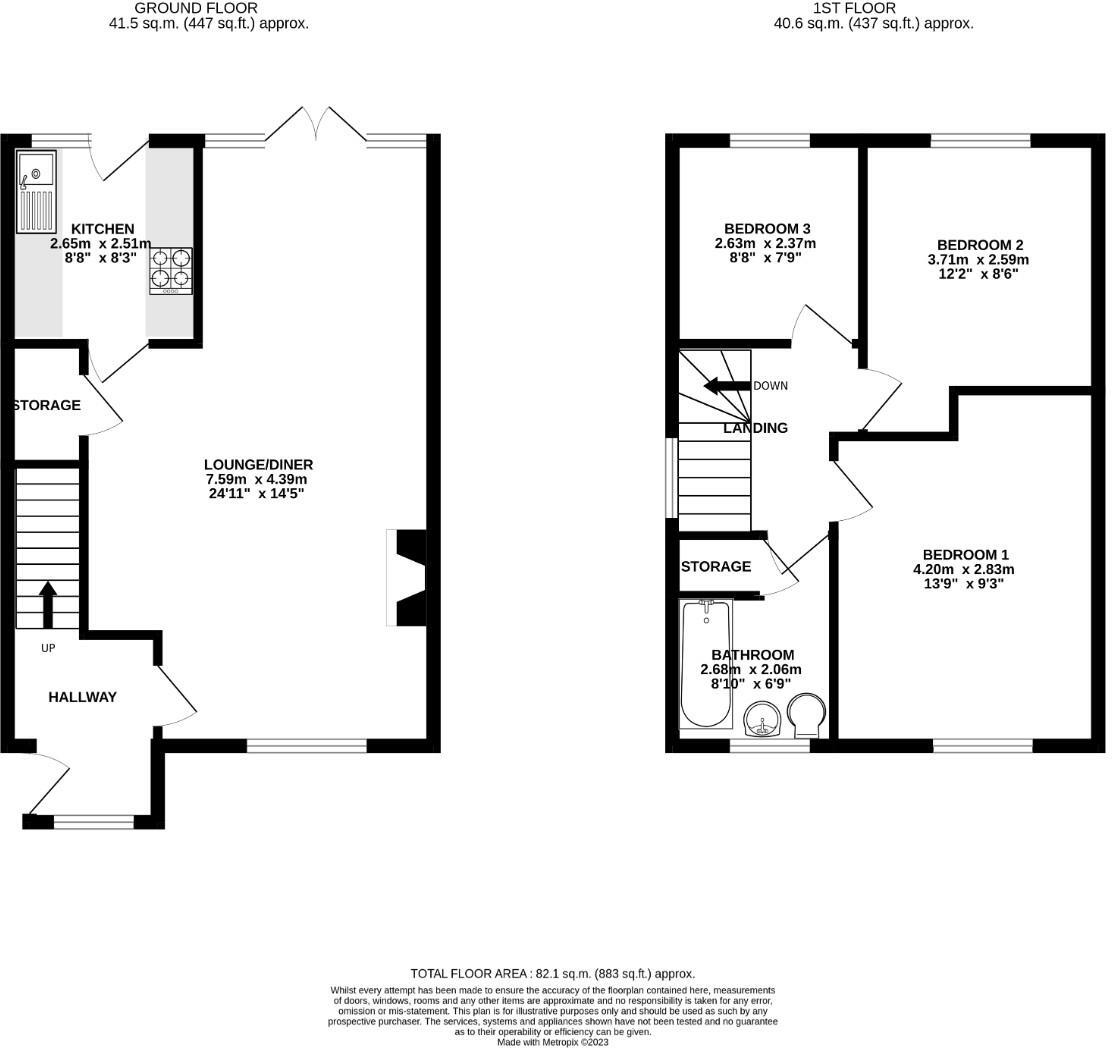 Forest Bank, Trawden floorplan