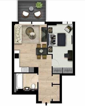 West End Gate, London floorplan