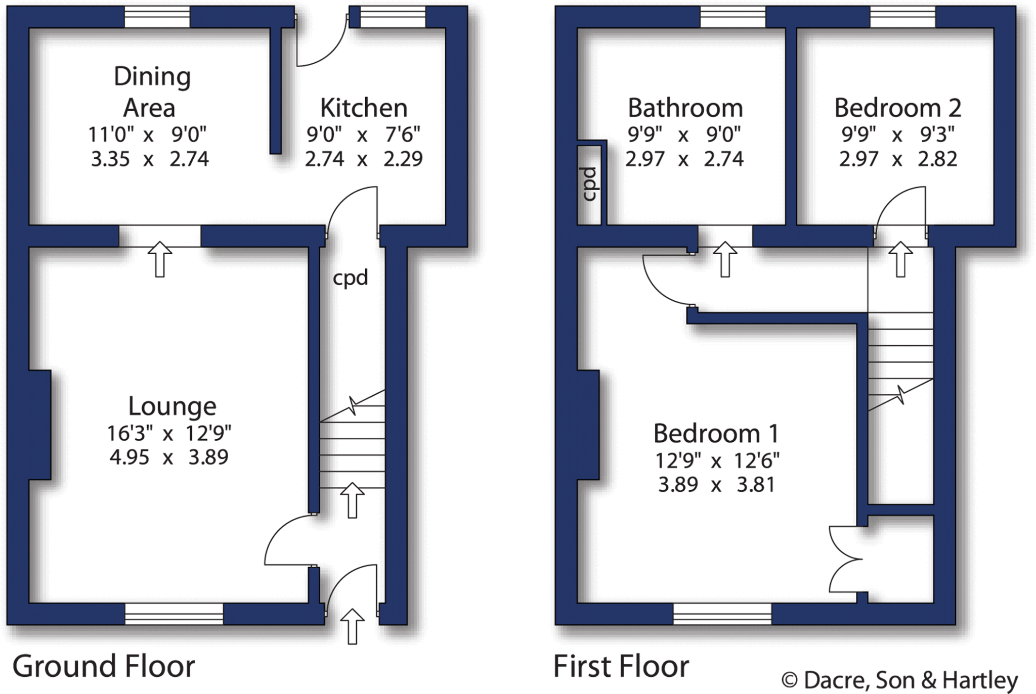 Olive Terrace, Bingley, West Yorkshire, BD16 floorplan