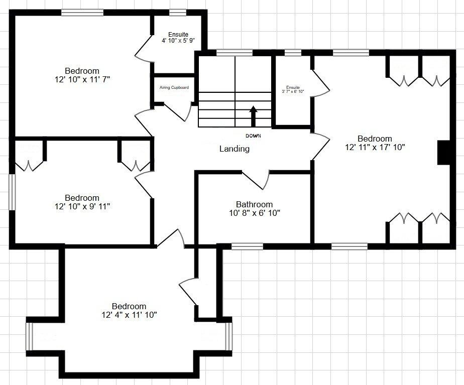 Woodview, Worstead floorplan