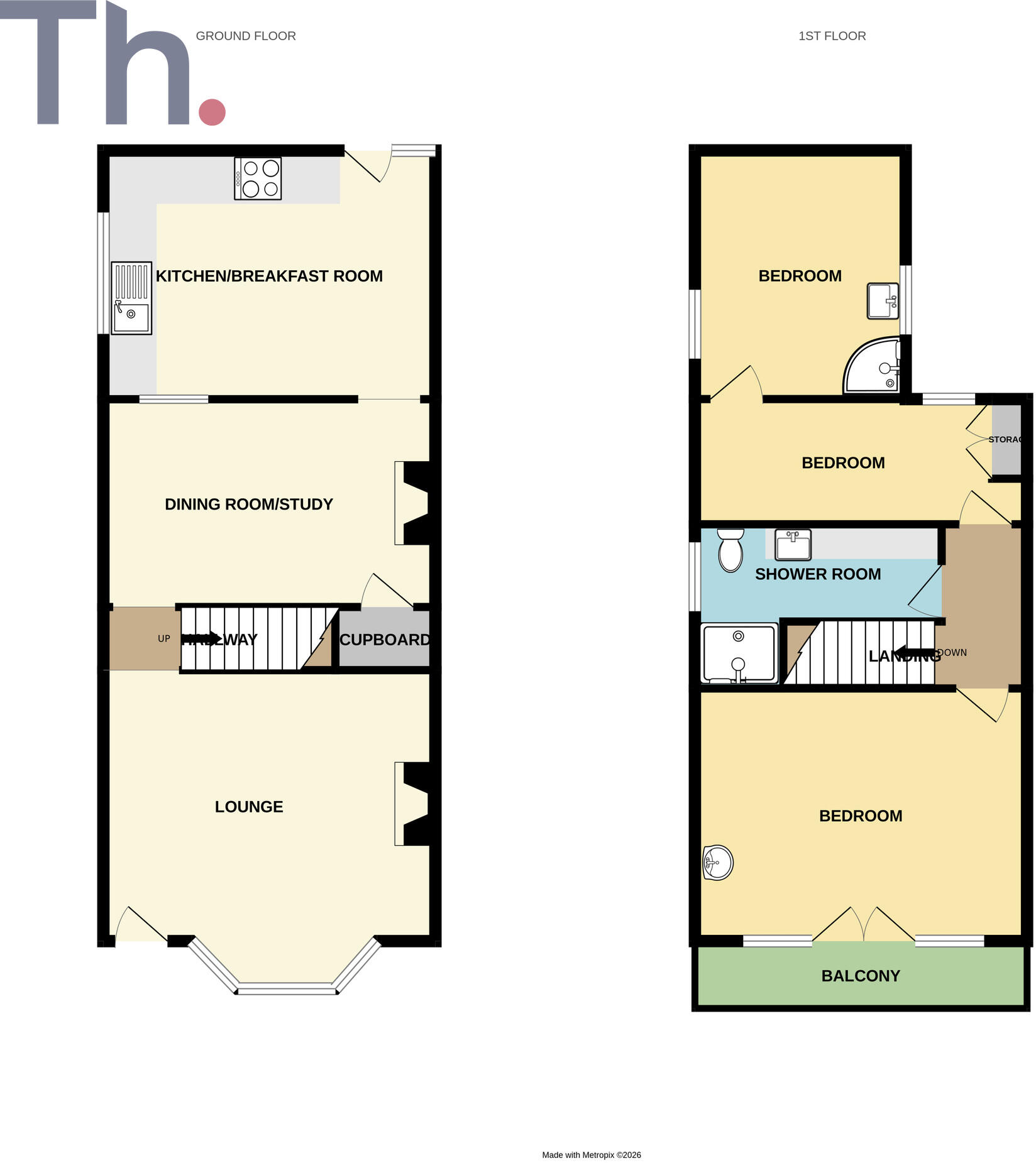 Ventnor, Isle of Wight floorplan