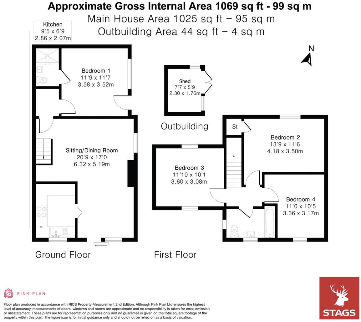 Monksmead, Tavistock floorplan