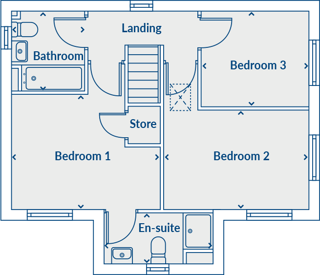 Station View High Street,
South Elmsall West, 
Yorkshire, 
WF9 2SL floorplan