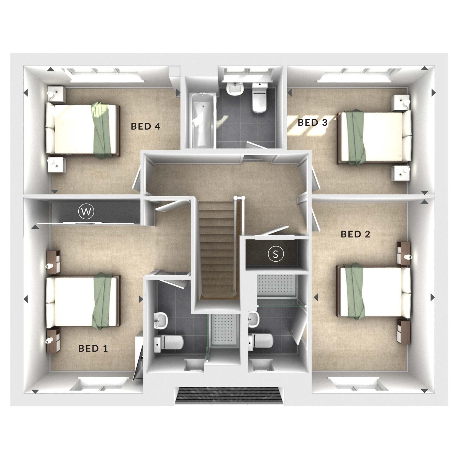 Thame Meadows, Thame floorplan