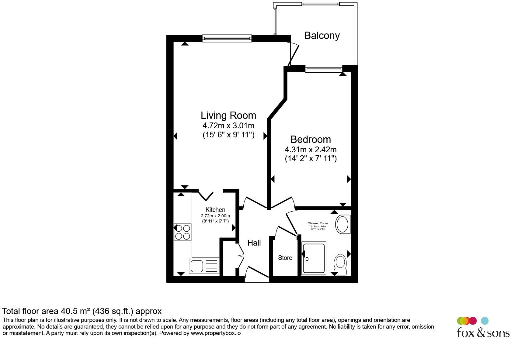 Esplanade, Seaford floorplan