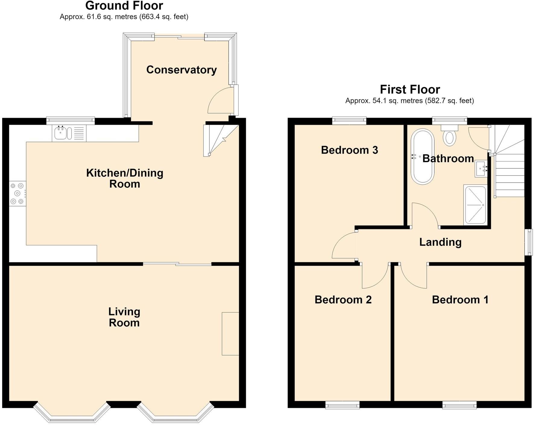 Burnham Road, Epworth, DN9 floorplan