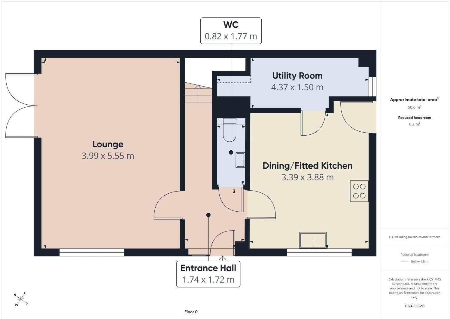 Norfolk Drive, Helmshore, Rossendale, Lancashire, BB4 floorplan