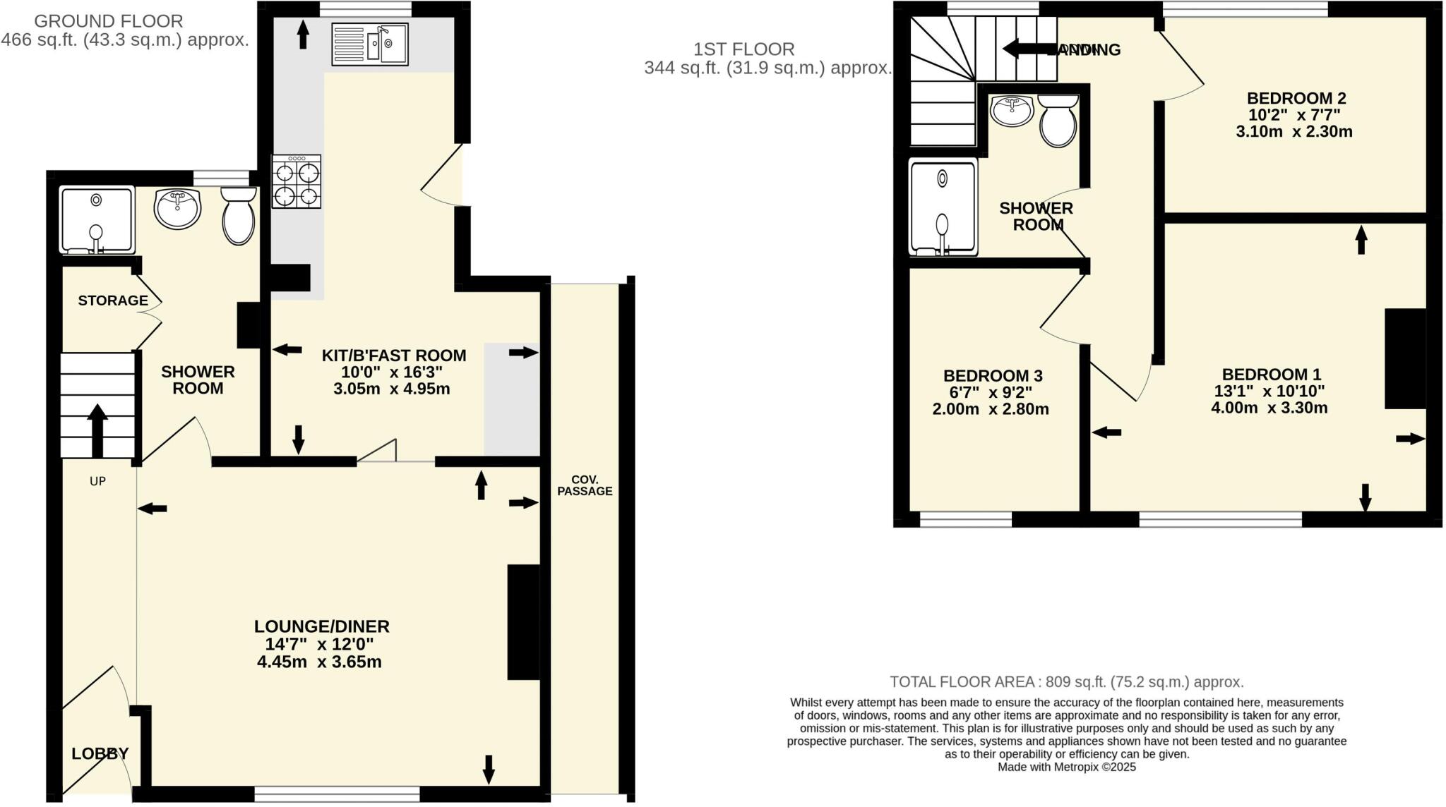 Manstone Avenue, Sidmouth floorplan