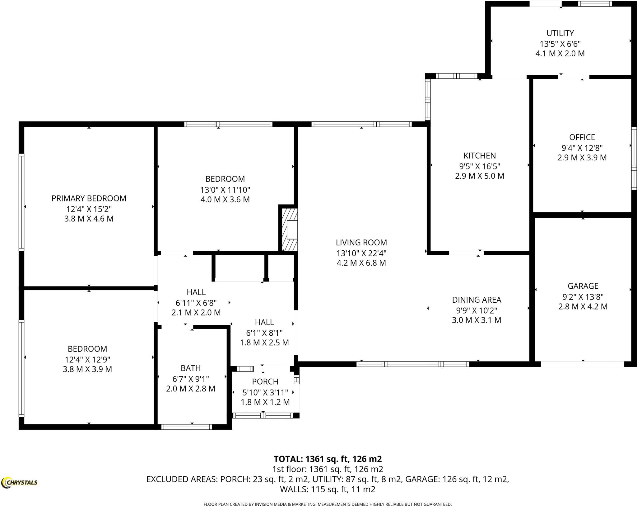 54 Birch Hill Close, Onchan floorplan