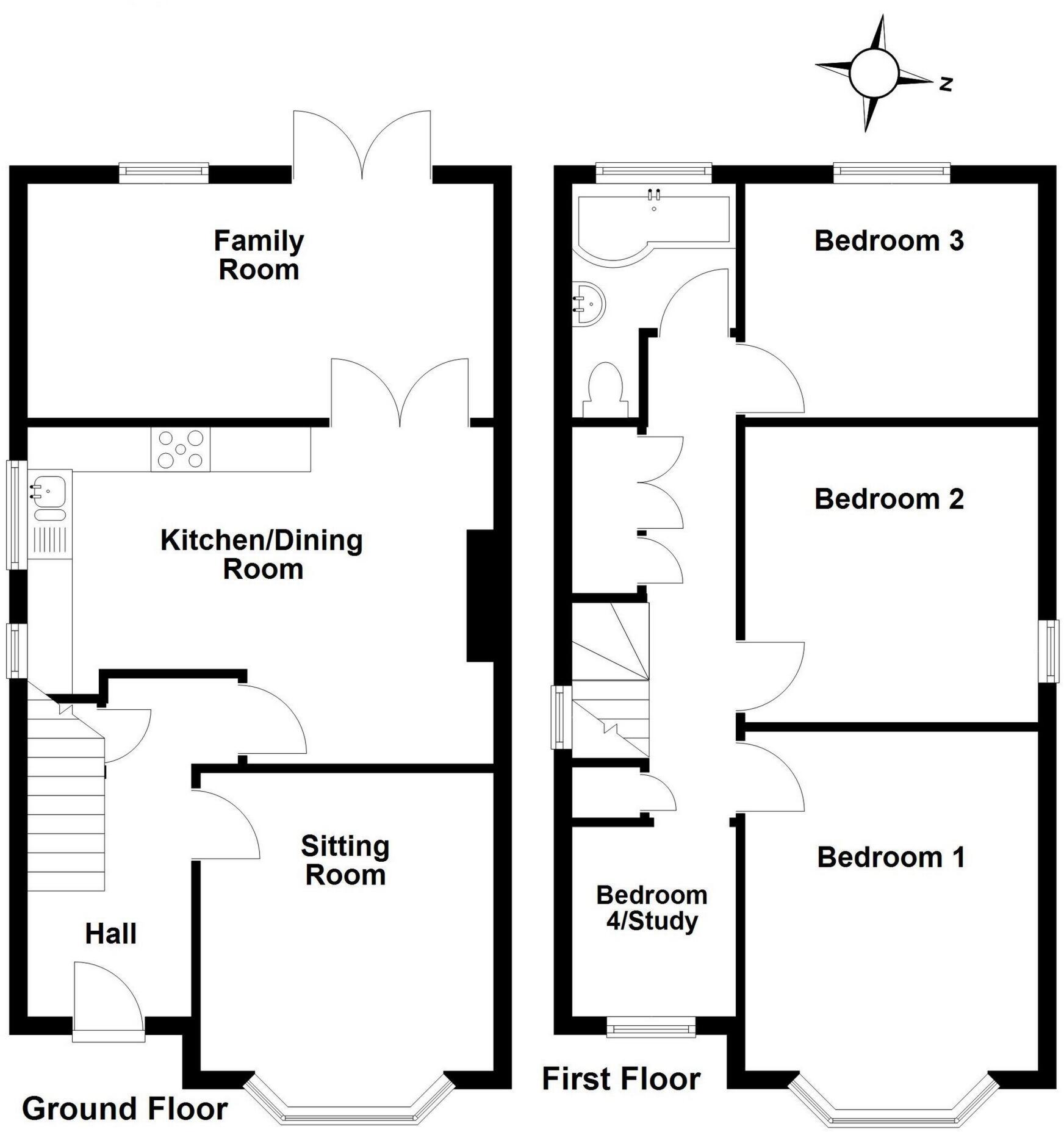 Cowick Hill, St Thomas, EX2 floorplan