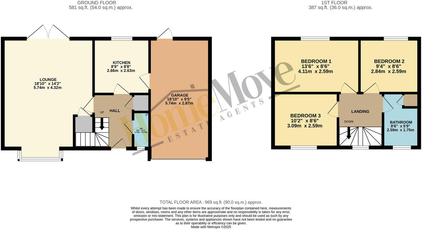 Foxglove Road, Hamilton, Leicester, Leicestershire, LE5 1TD floorplan