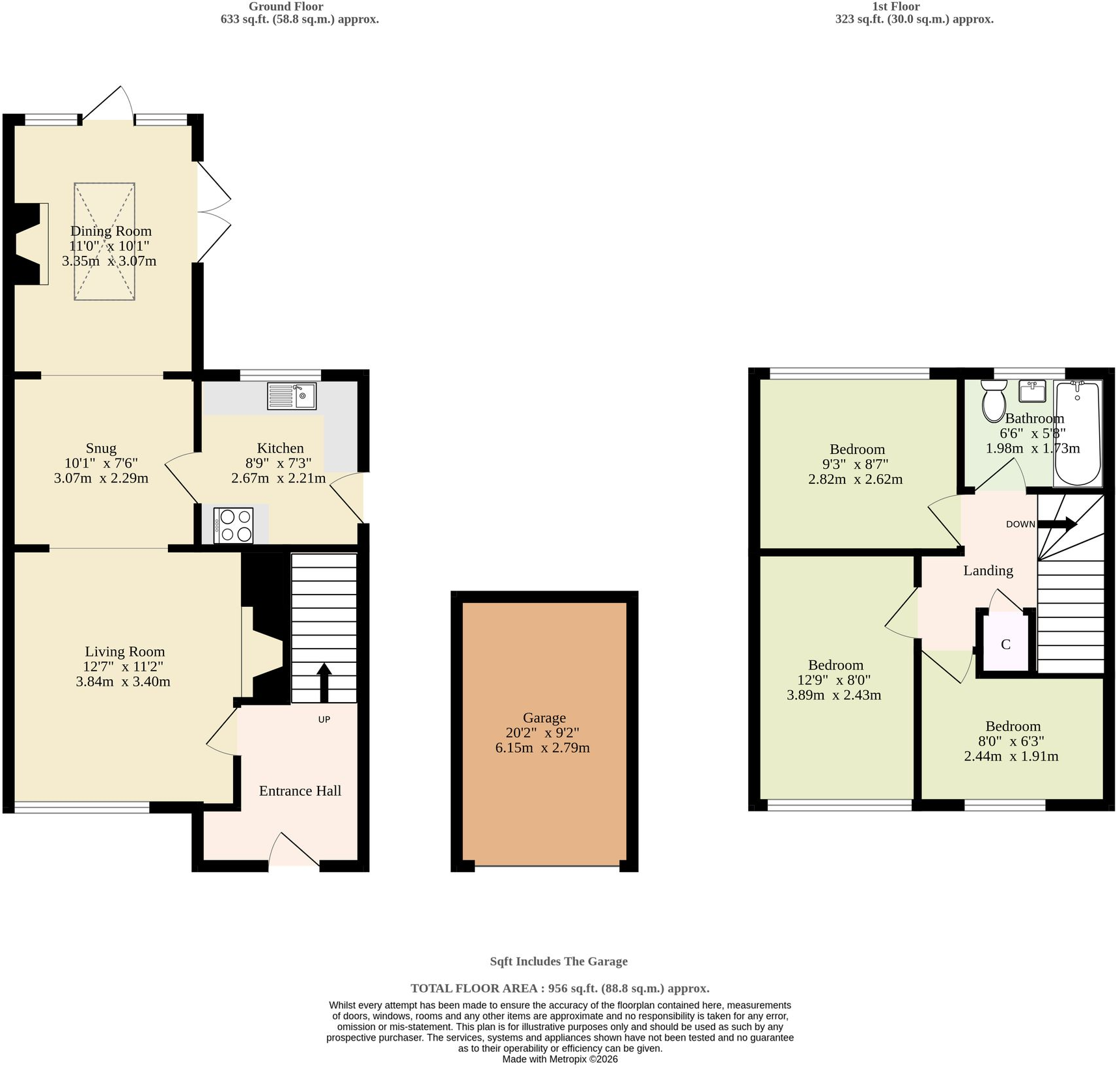 Wensum Way, Belton floorplan
