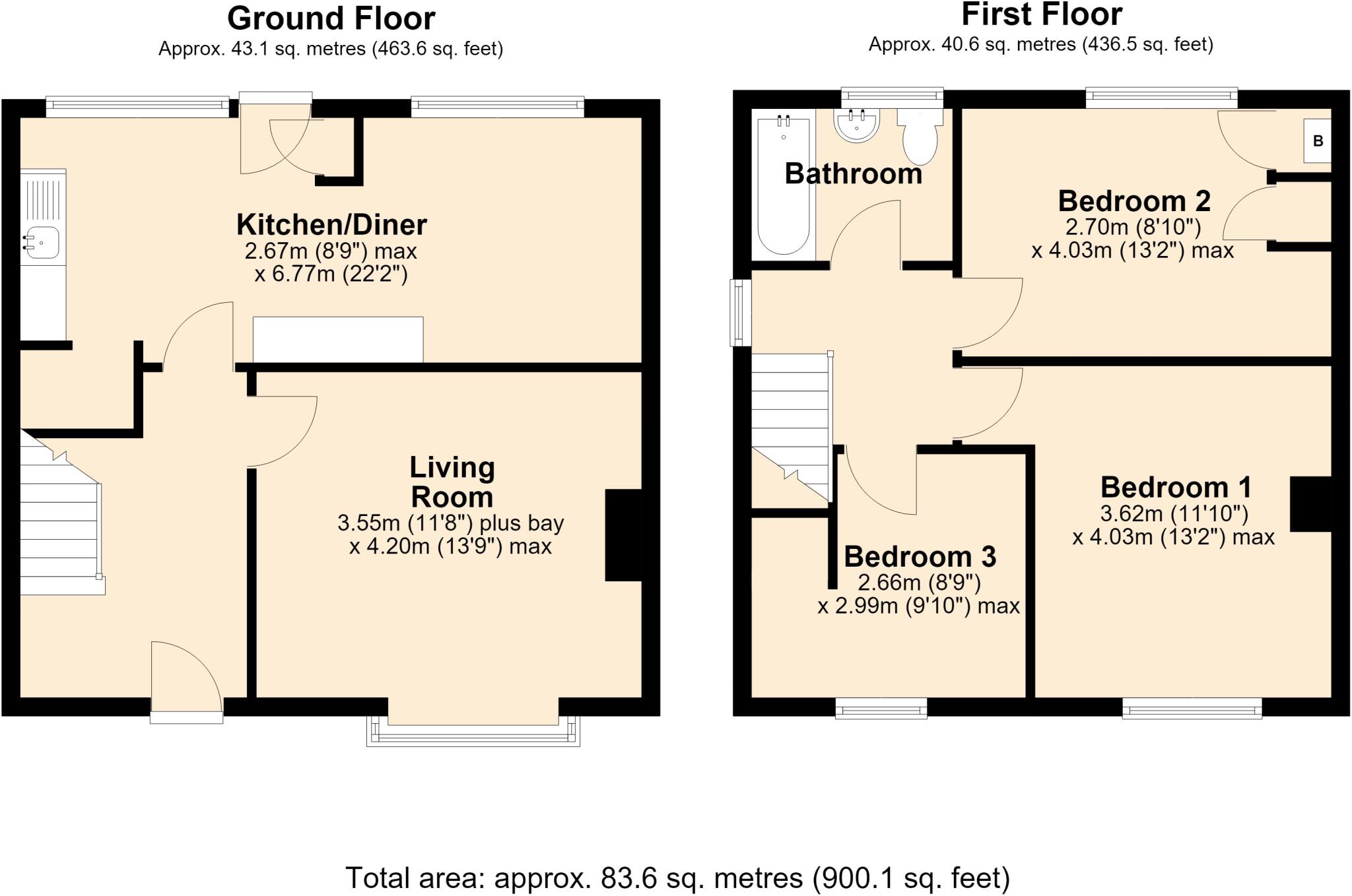 Glebe Road, Trowbridge floorplan