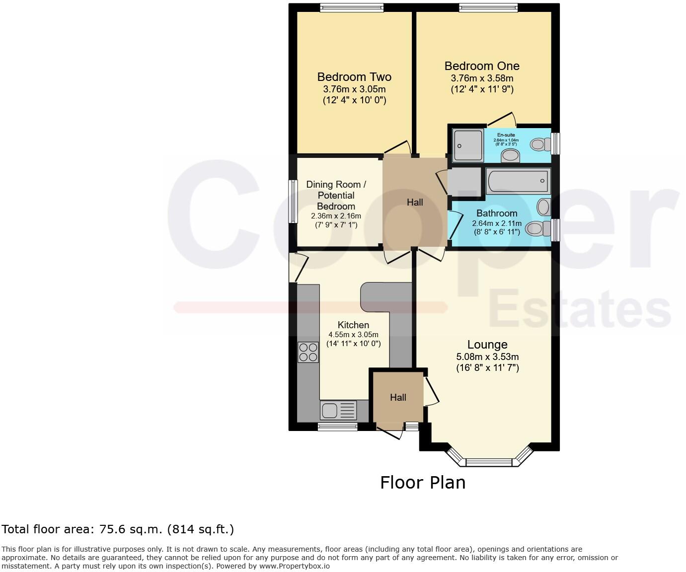 Bishop Close, Market Harborough floorplan