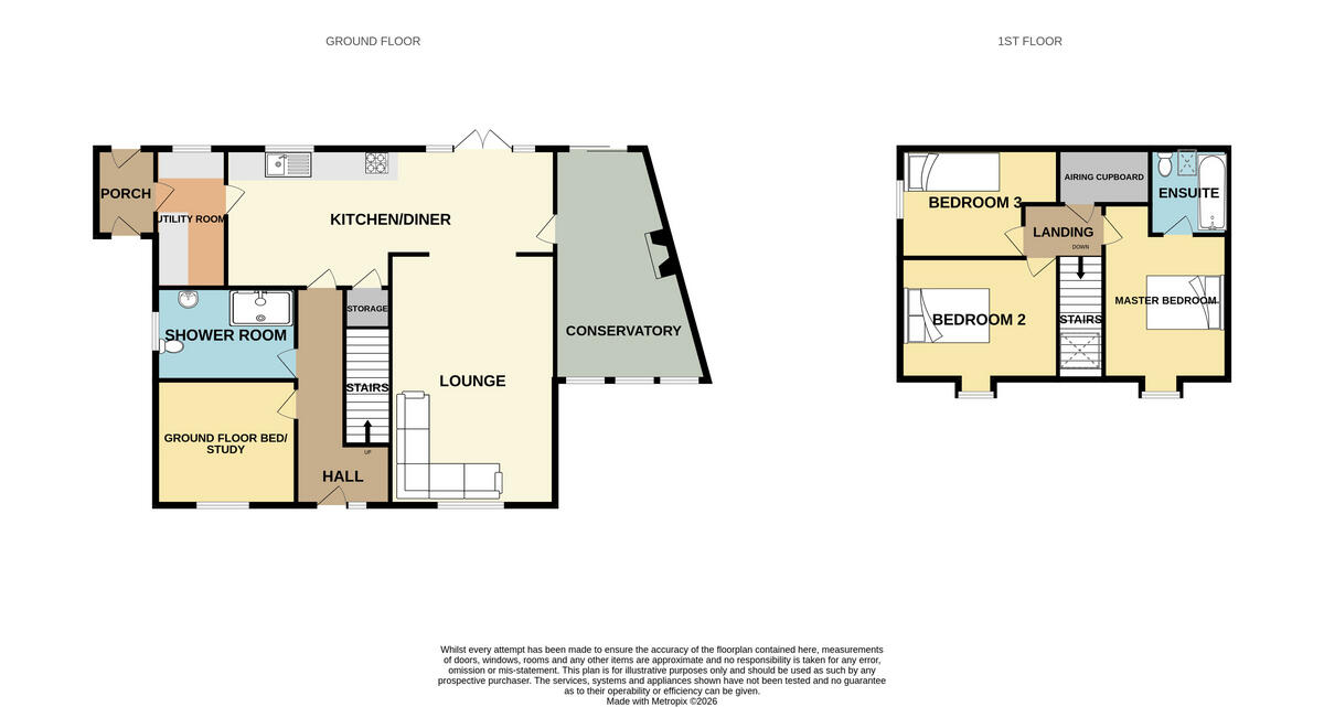 Beach Road, Scratby floorplan