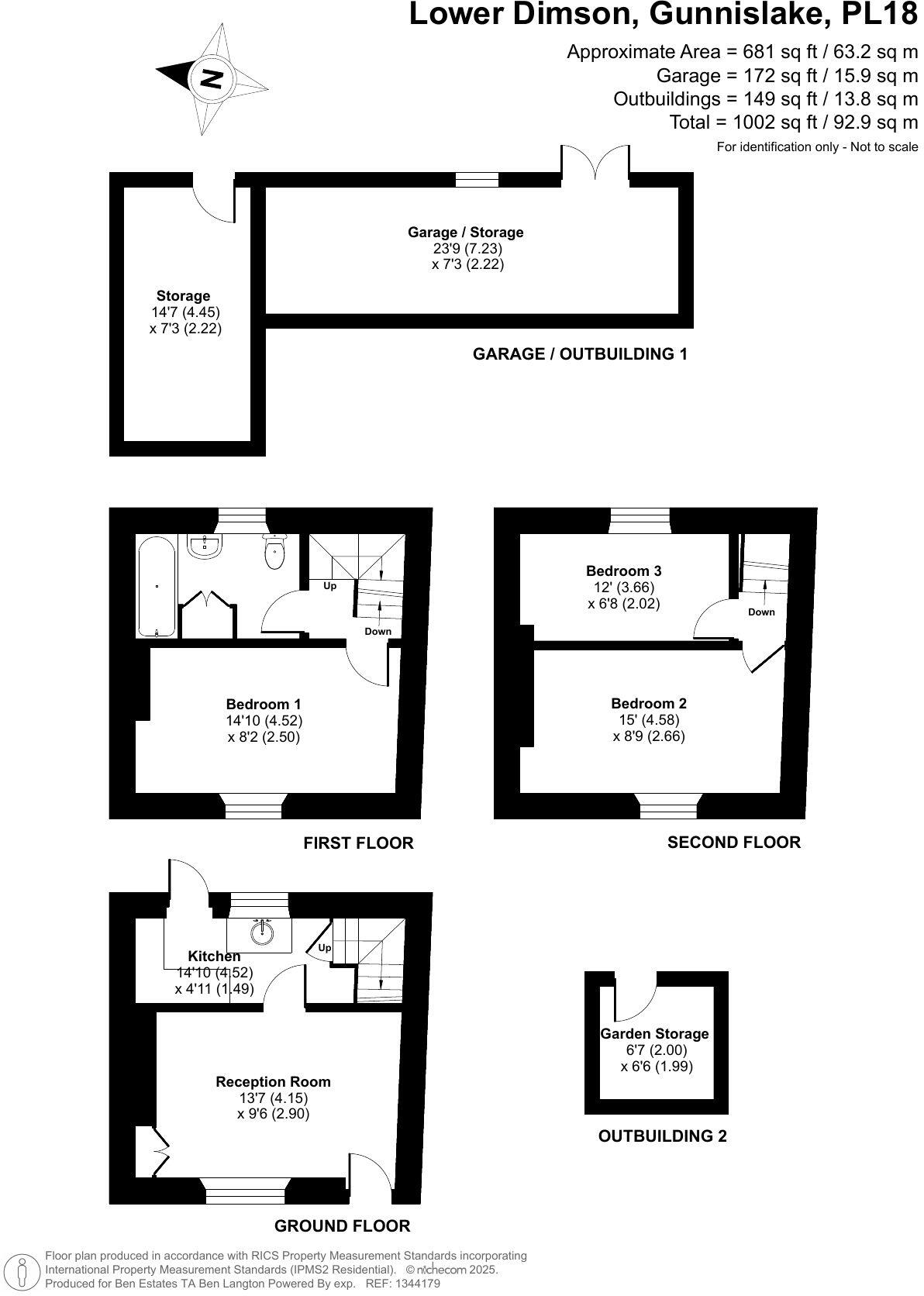 Rush Park Terrace, Lower Dimson, Gunnislake, PL18 floorplan