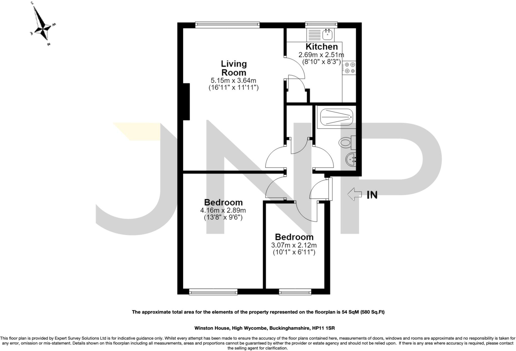 Fennels Road, High Wycombe, Buckinghamshire, HP11 floorplan