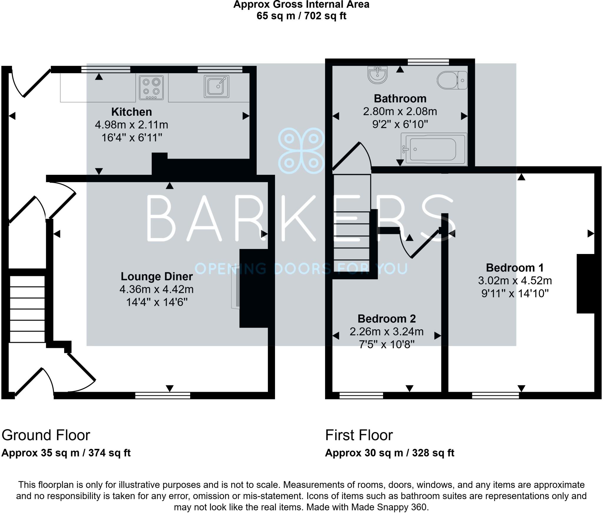 Princes Street, Heckmondwike floorplan