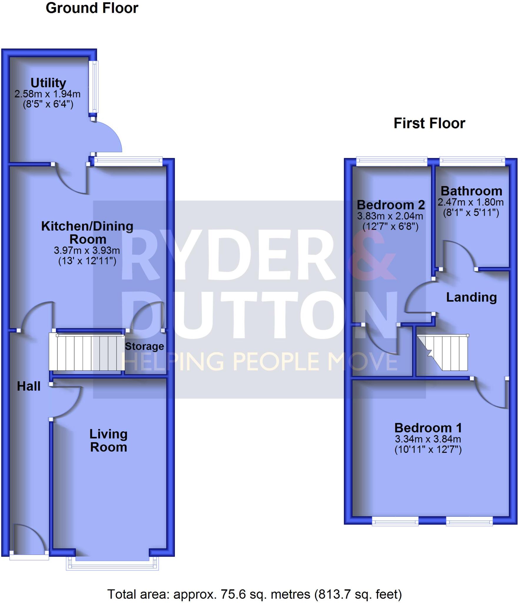 Wilfred Street, Manchester, Greater Manchester, M40 floorplan