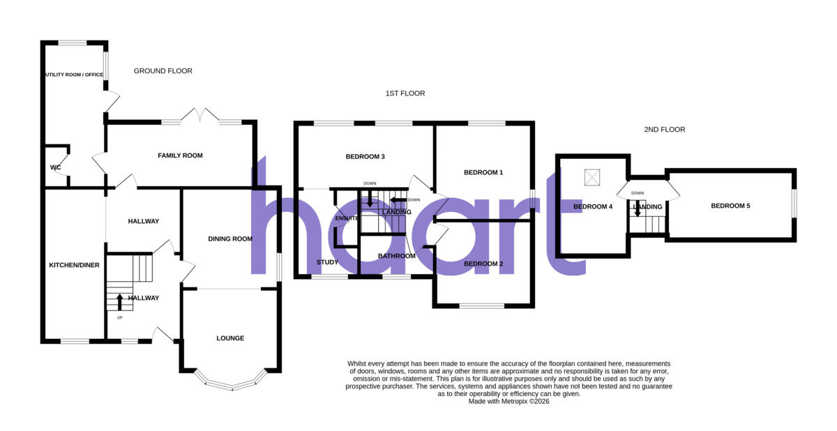 Drury Avenue, Spondon floorplan