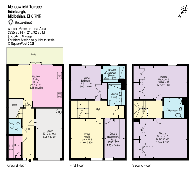 Meadowfield Terrace floorplan