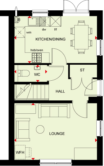 Lodge Lane, 
Dinnington, 
Sheffield, 
South Yorkshire, 
S25 2PB floorplan
