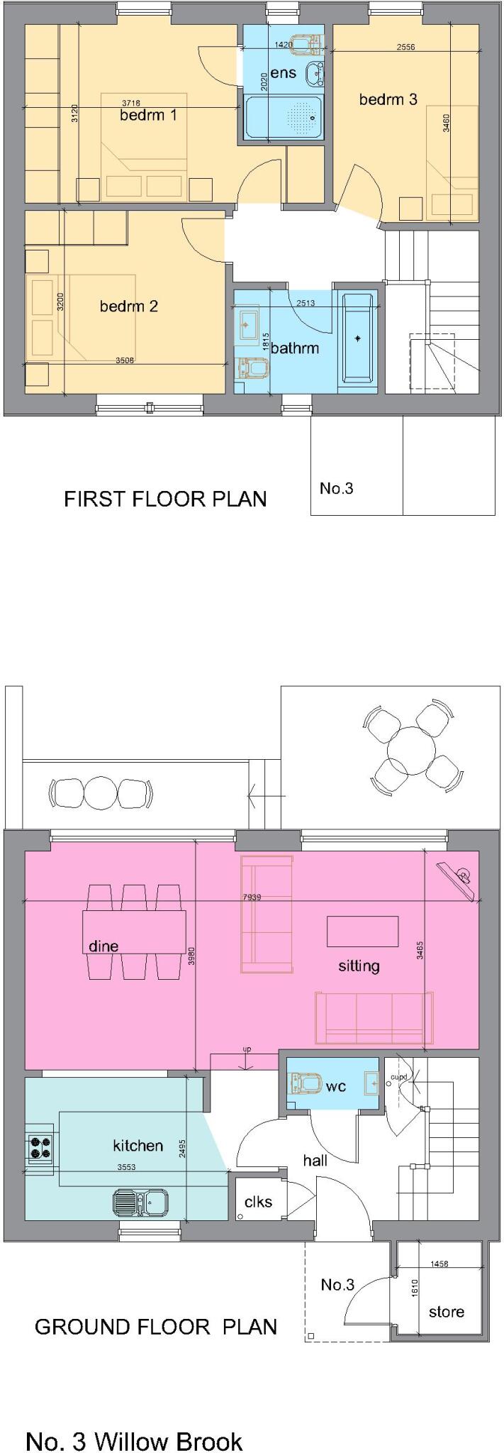 3 Willowbrook, Embleton, Cockermouth, Cumbria, CA13 9YA floorplan