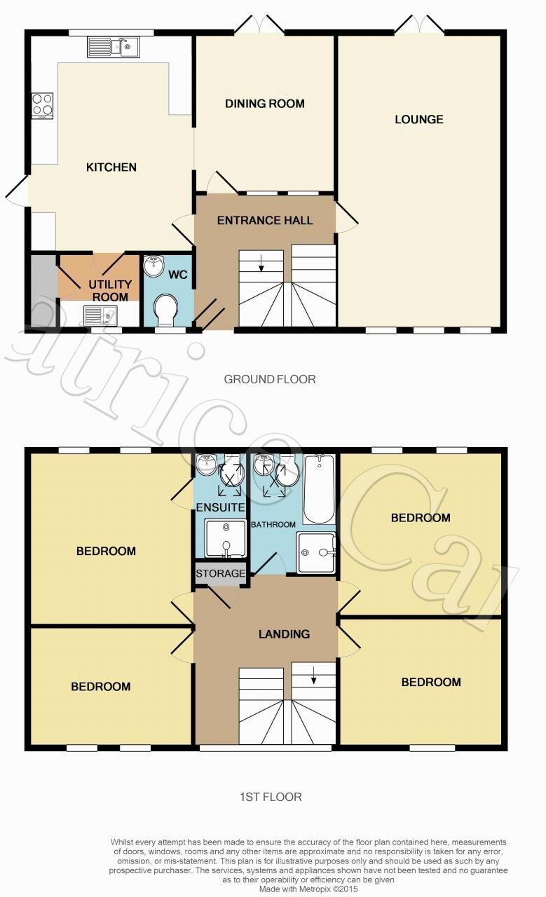 Laurel Close Holywell Row Bury St Edmunds floorplan