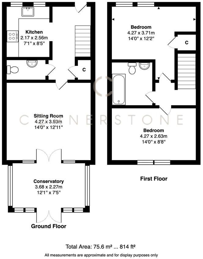 12, Chancel Square, Meanwood, Leeds, West Yorkshire. floorplan