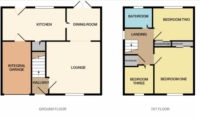 Talbot Road, Great Sutton, Ellesmere Port, Cheshire, CH66 floorplan