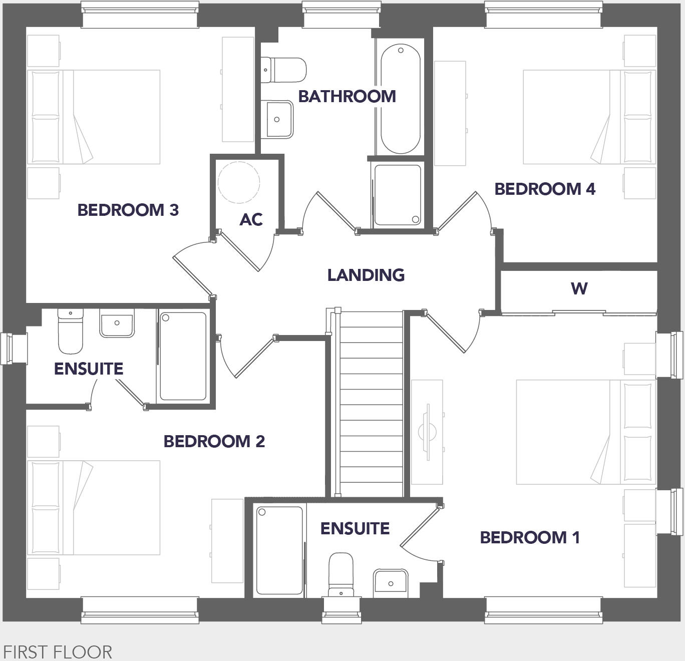 No.29 The Grange, Winchcombe Road, Toddington, Gloucestershire, GL54 floorplan