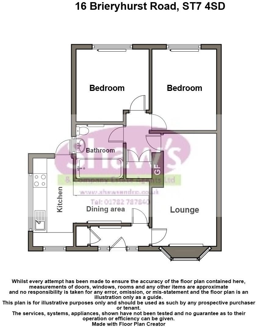 Brieryhurst Road, Whitehill, Kidsgrove floorplan