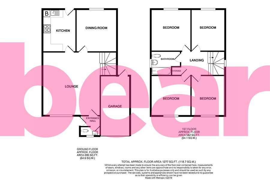 Staplegrove, Shoeburyness, Essex floorplan