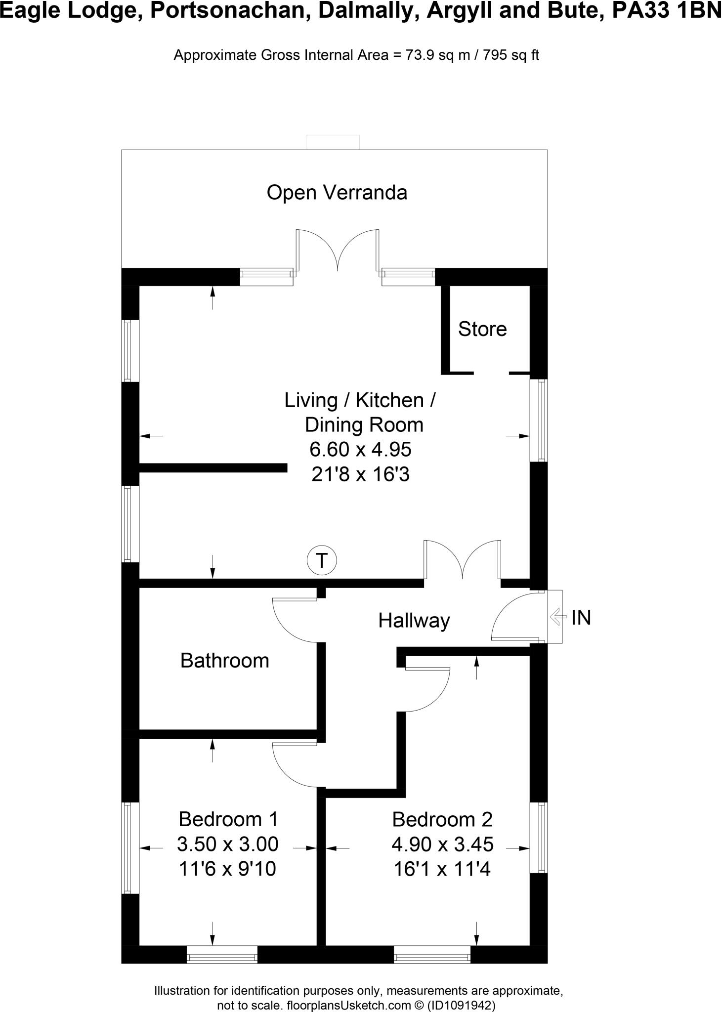 Properties At Portsonachan, Dalmally, Argyll and Bute, PA33 floorplan