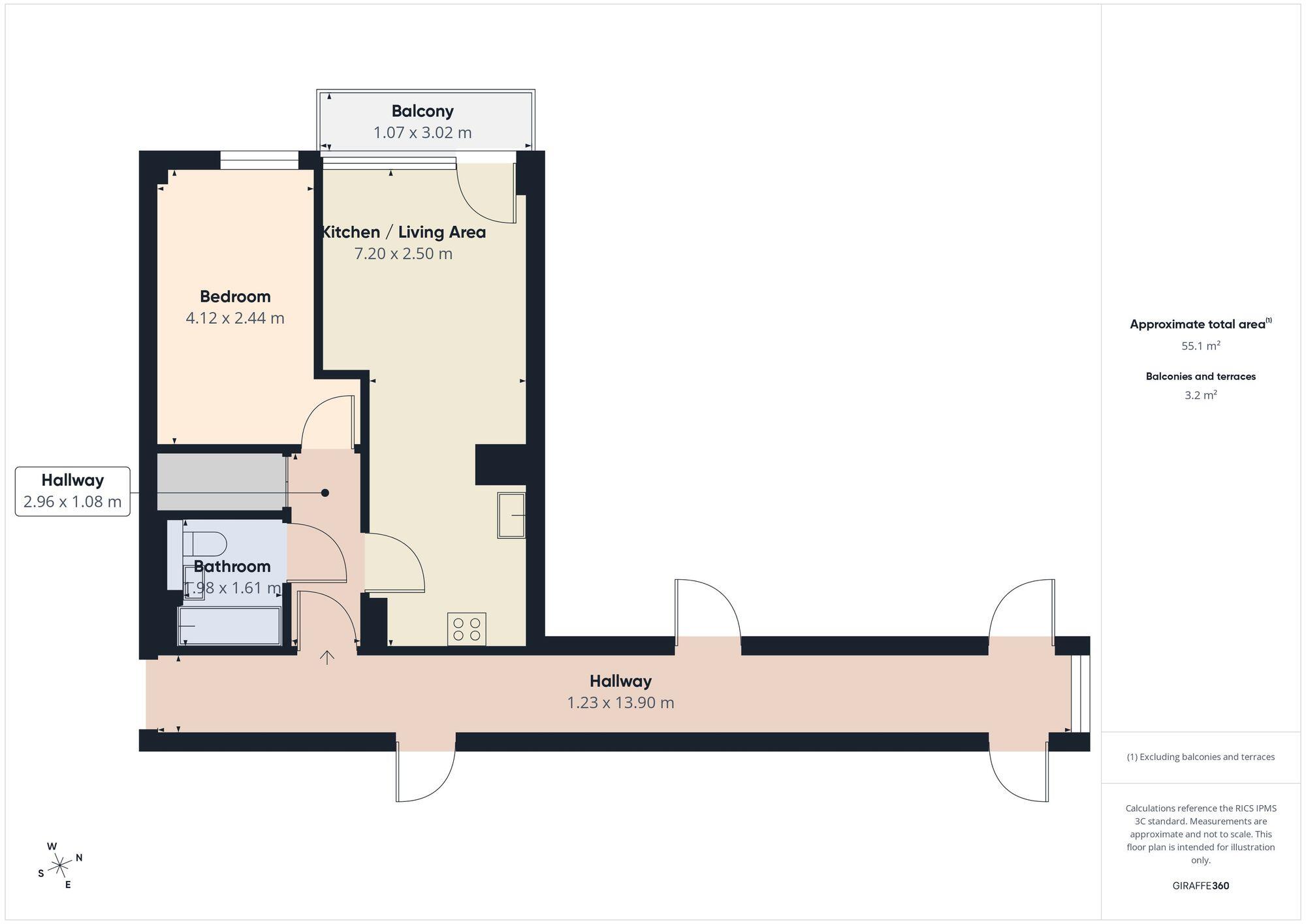 Lime Square, City Road, Newcastle Quayside, NE1 floorplan