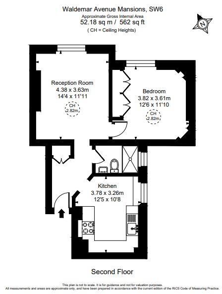 Waldemar Avenue, Parsons Green floorplan