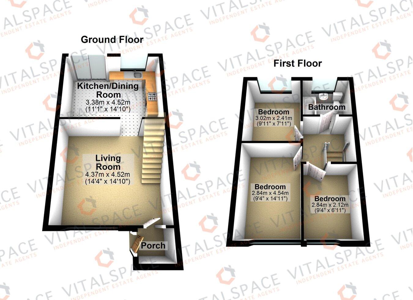 Garden Walk, Partington, Manchester, M31 floorplan