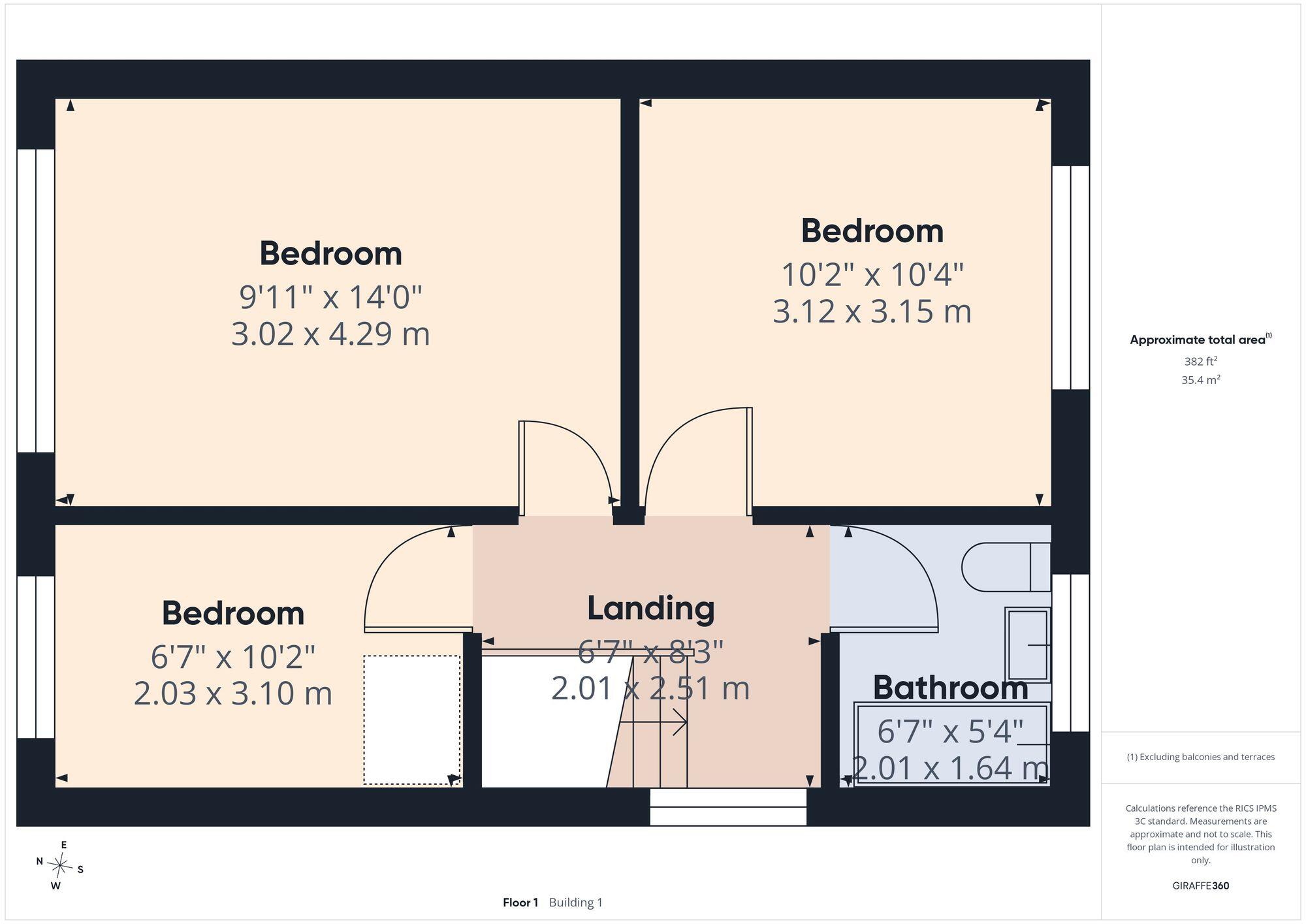 Oak Grove, New Longton, PR4 floorplan