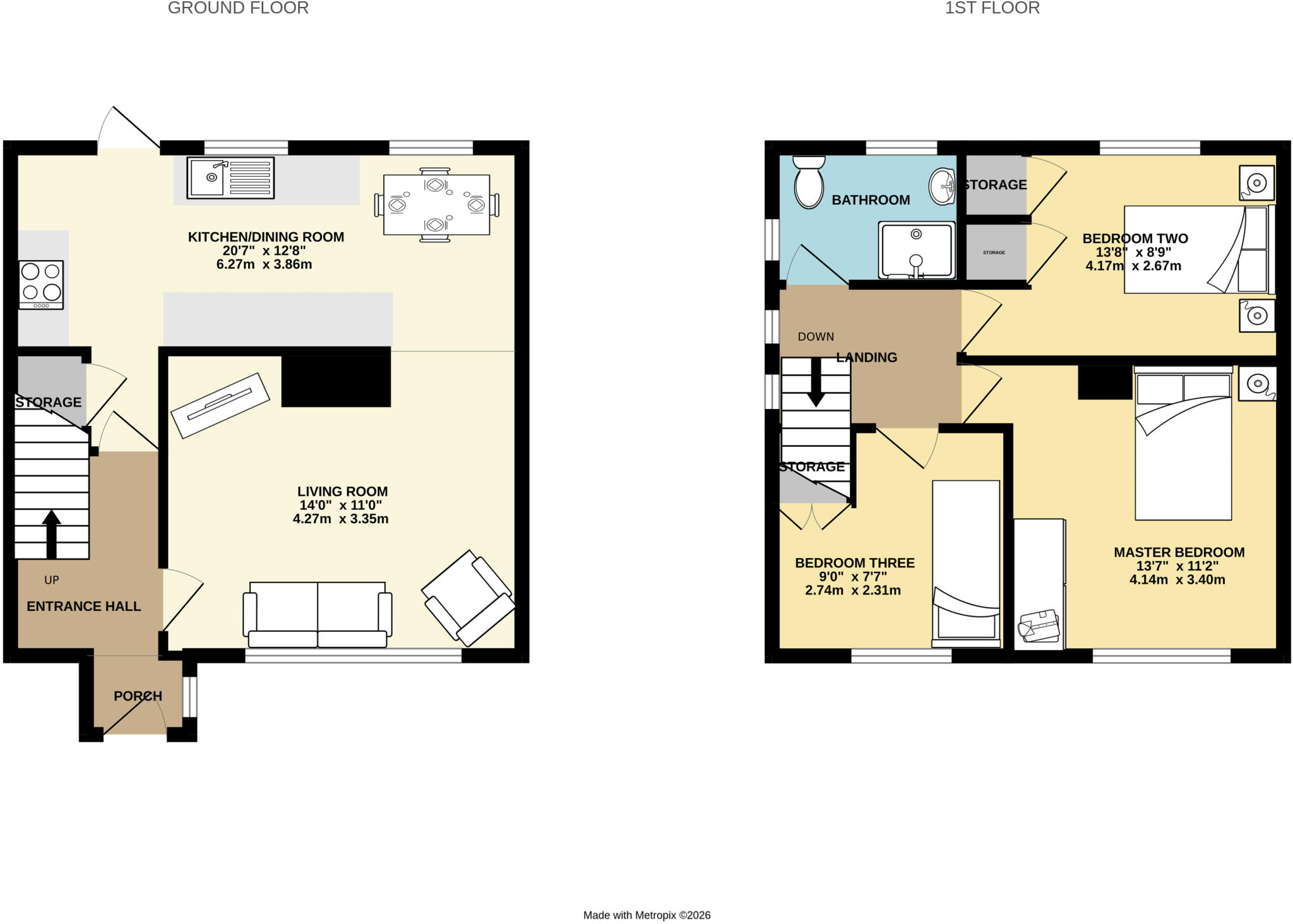 Oakwood Road, Bracknell, RG12 floorplan