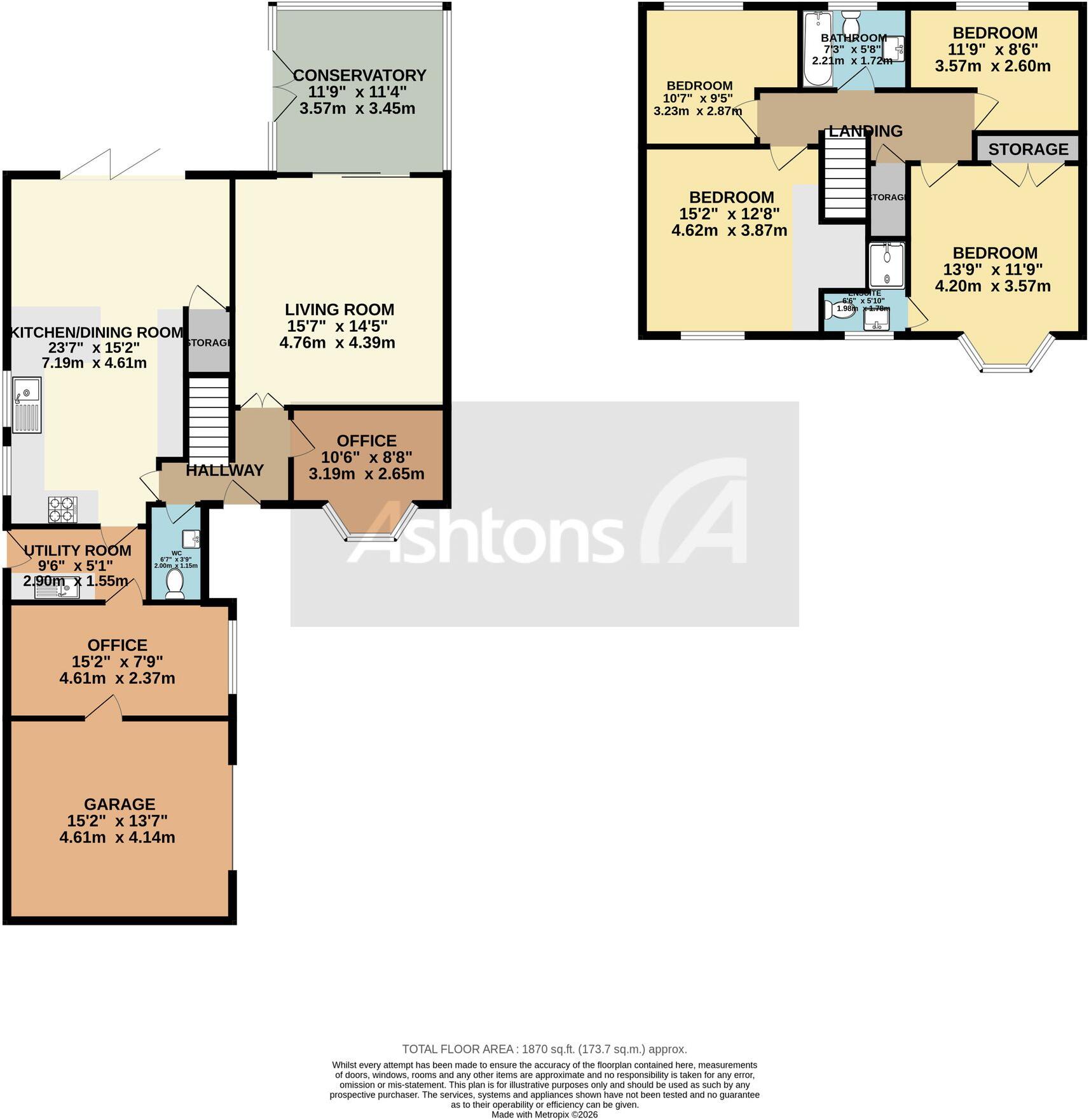 Fleming Drive, Ashton-In-Makerfield, WN4 floorplan