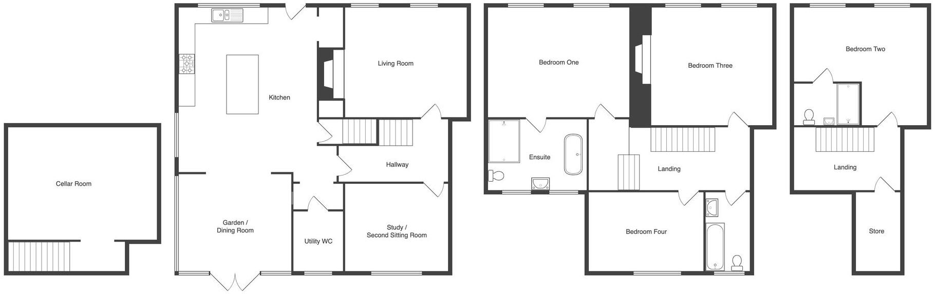 High Street, Welford, NN6 floorplan